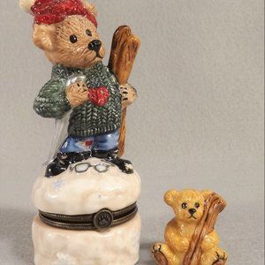 Boyds Collection Knut Downhill Racer Trinket Box